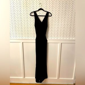 Black jumpsuit, size M with pockets